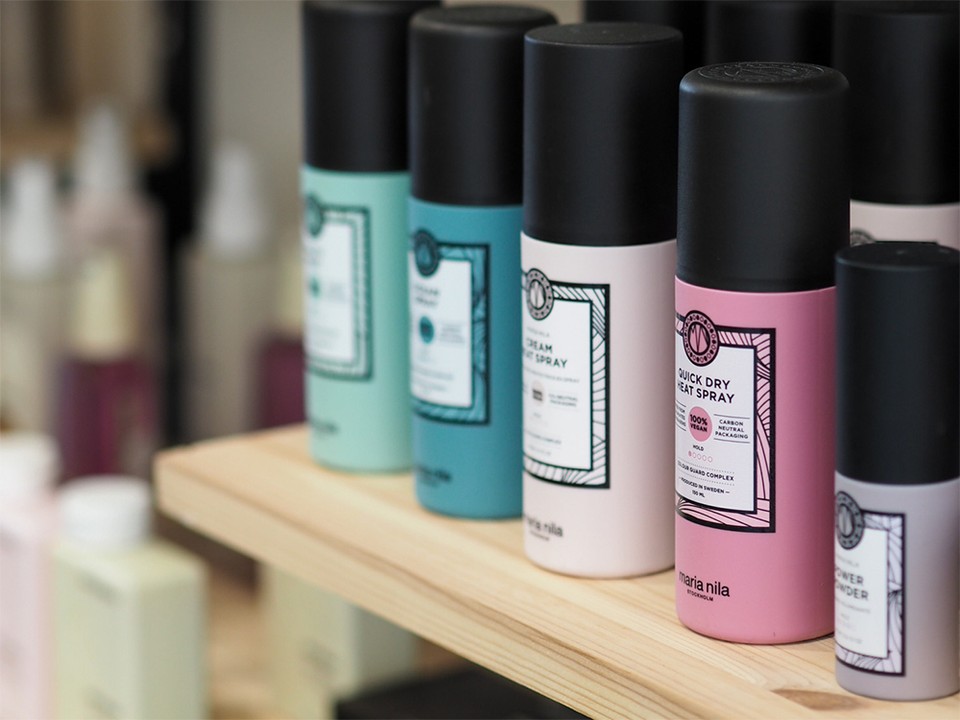 toinen kuva hiustuotteista